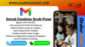 Gmail Cookies Grab Scam Page