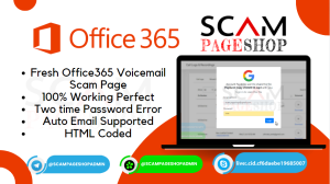 Office365 Voicemail ScamPage