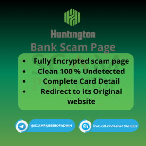 New Huntington Bank Scam Page