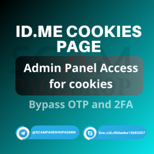 ID.me Cookies Page 2fa bypass OTP Code