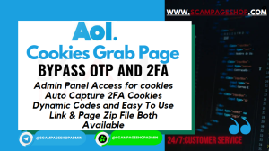 AOL Cookies Grab Scam Page