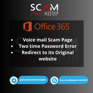 Office365 Voicemail Scam Page