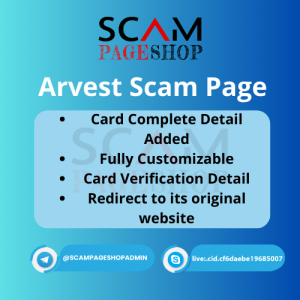 Arvest Online Banking Scam Page